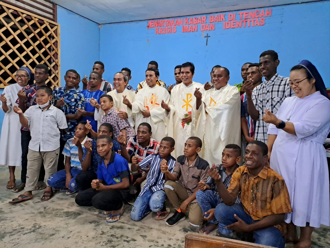 Bersama anak asrama